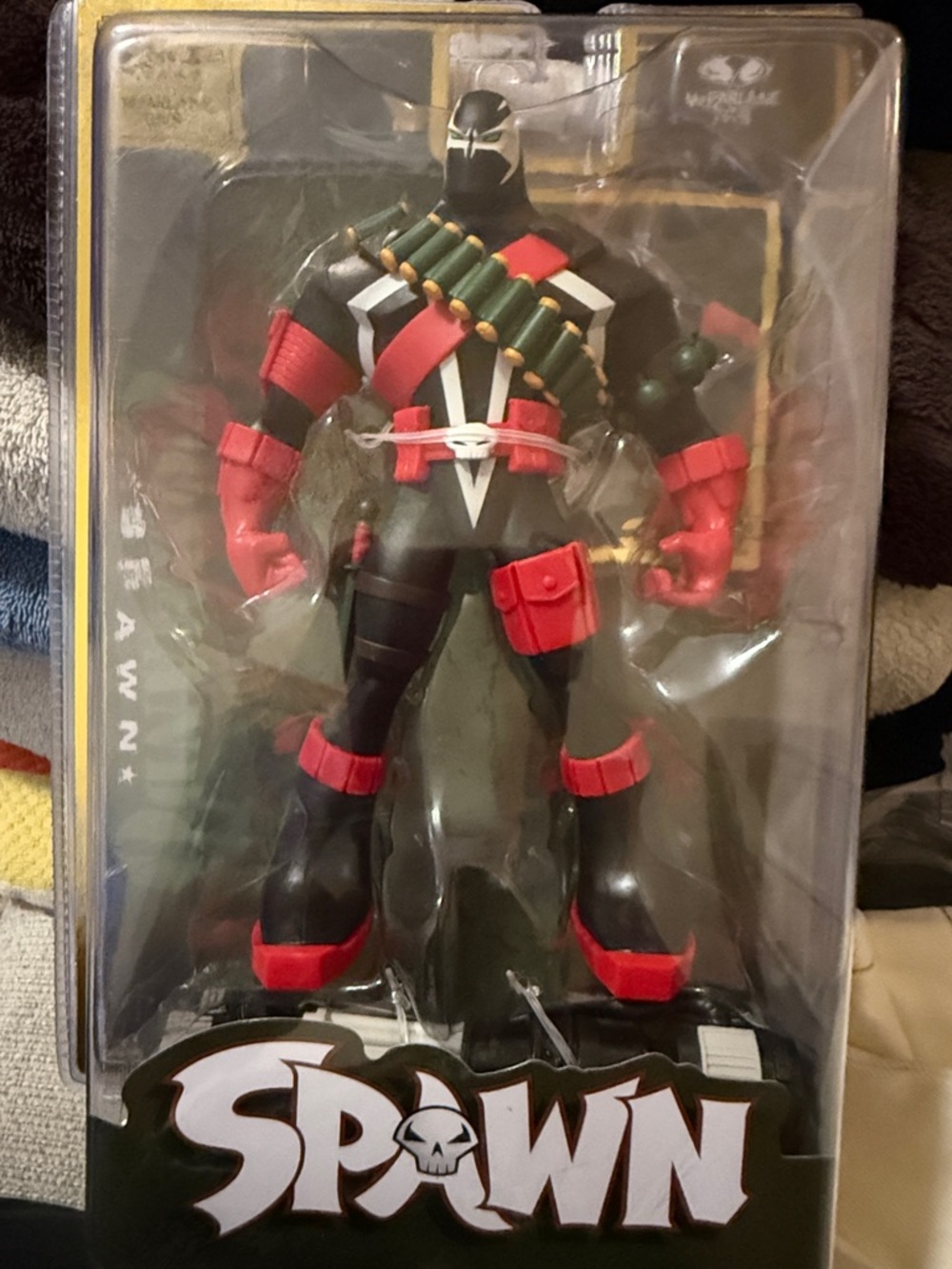 Action Figure - Black & Red Collectible